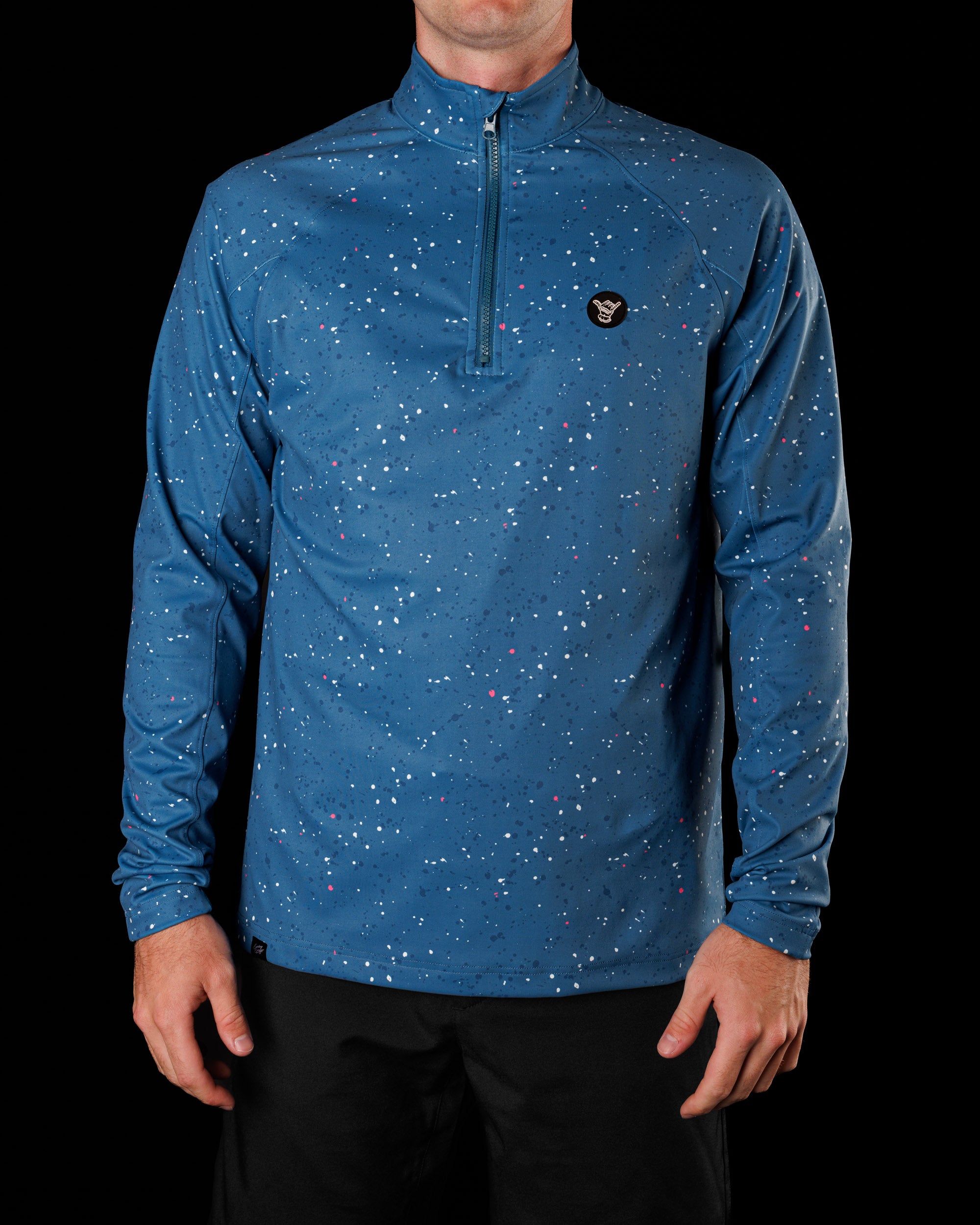 Men's Performance Q-Zip - Asteroid