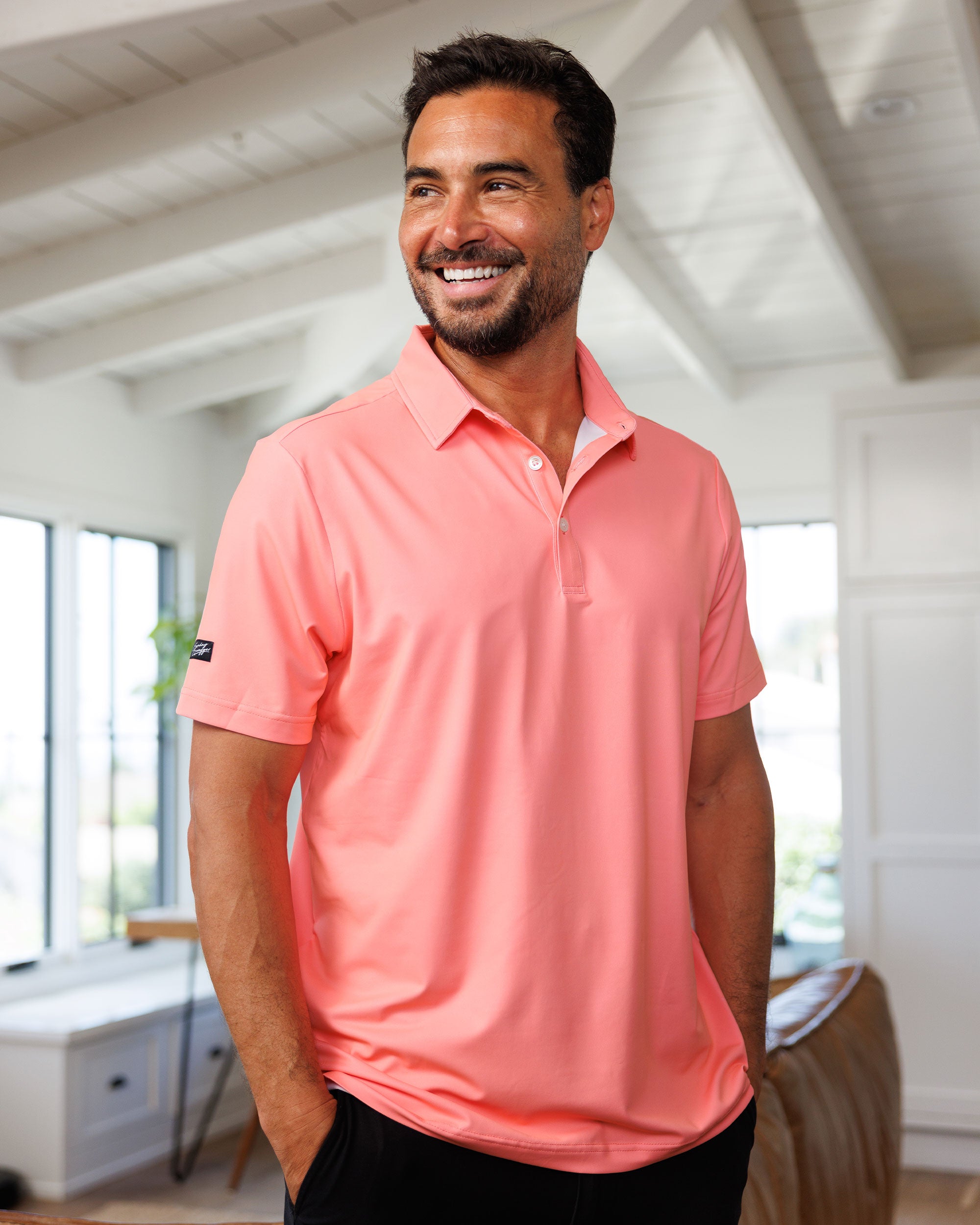 salmon colored dress shirt salmon dress shirt-Premium Cotton, XXL