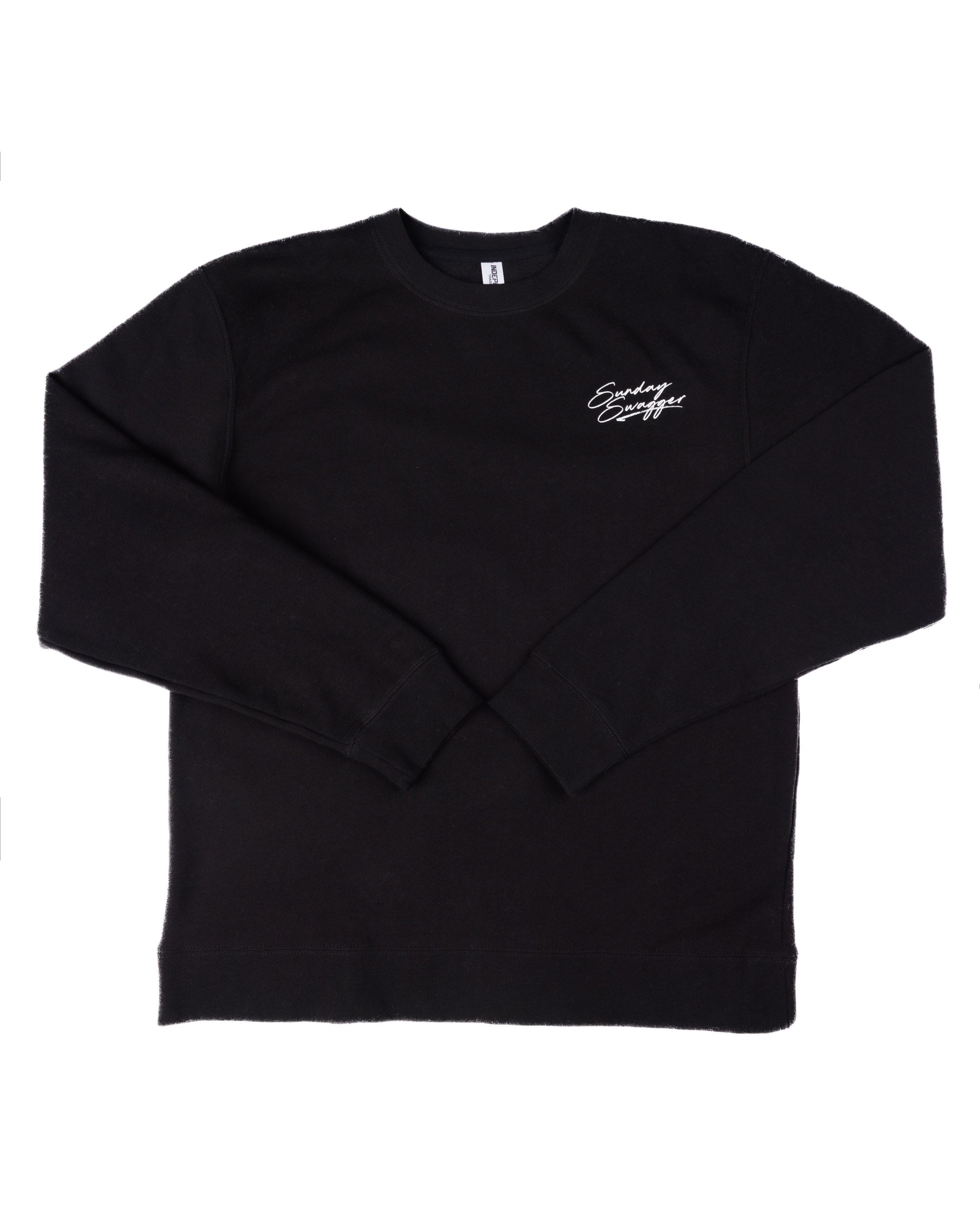 Battered Birdie Crewneck - Black