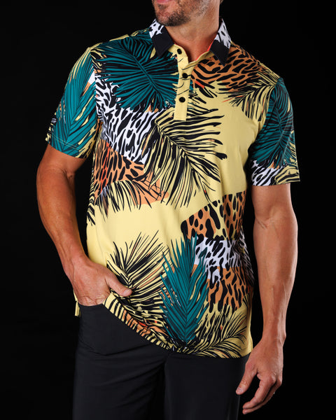 Big Cat | Sunday Swagger Golf Polo