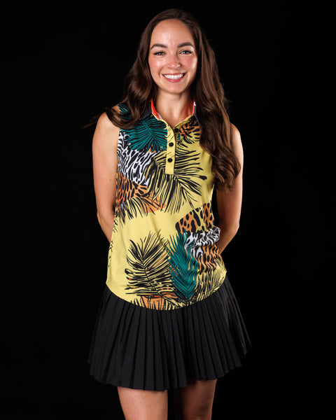 Big Cat Women's Golf Polo | Sunday Swagger