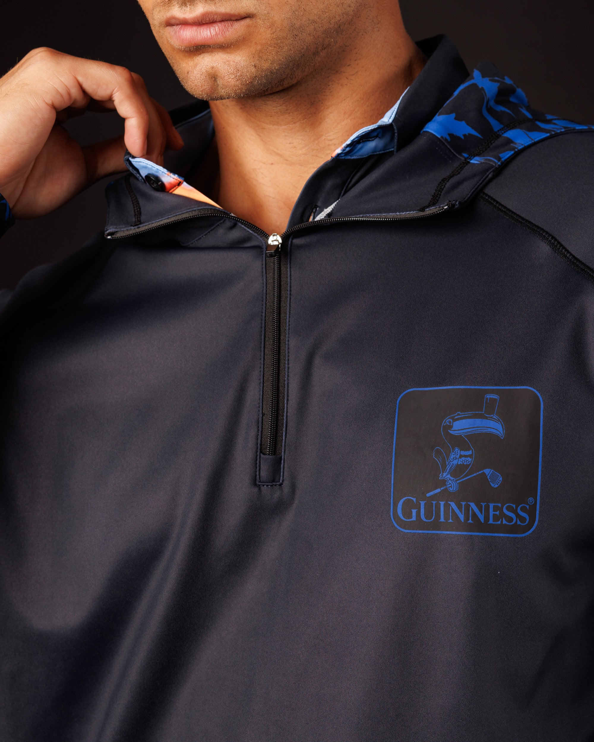 Midnight Bloom | Guinness® Mens Performance Hoodie