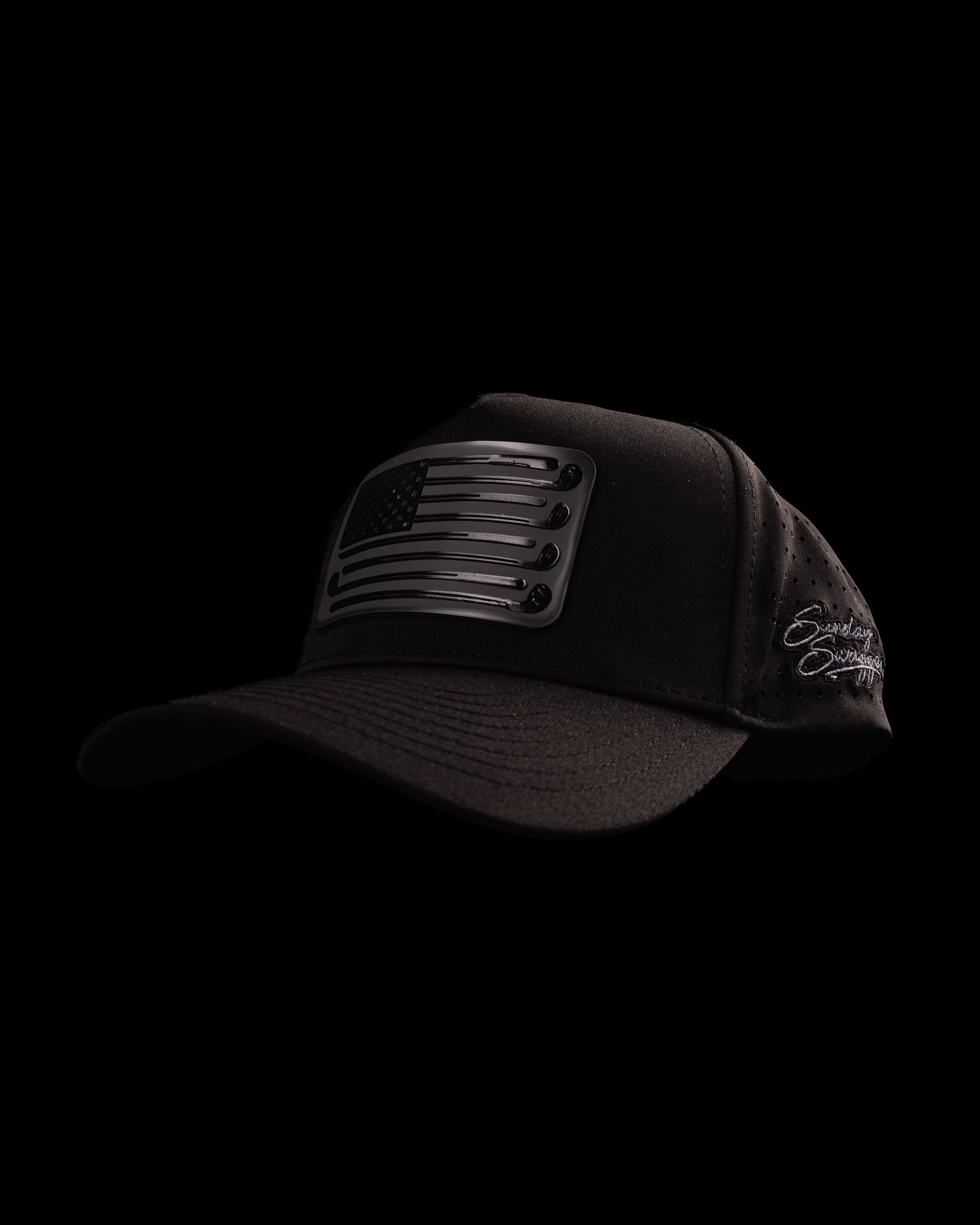 Black Flag Snapback Hat
