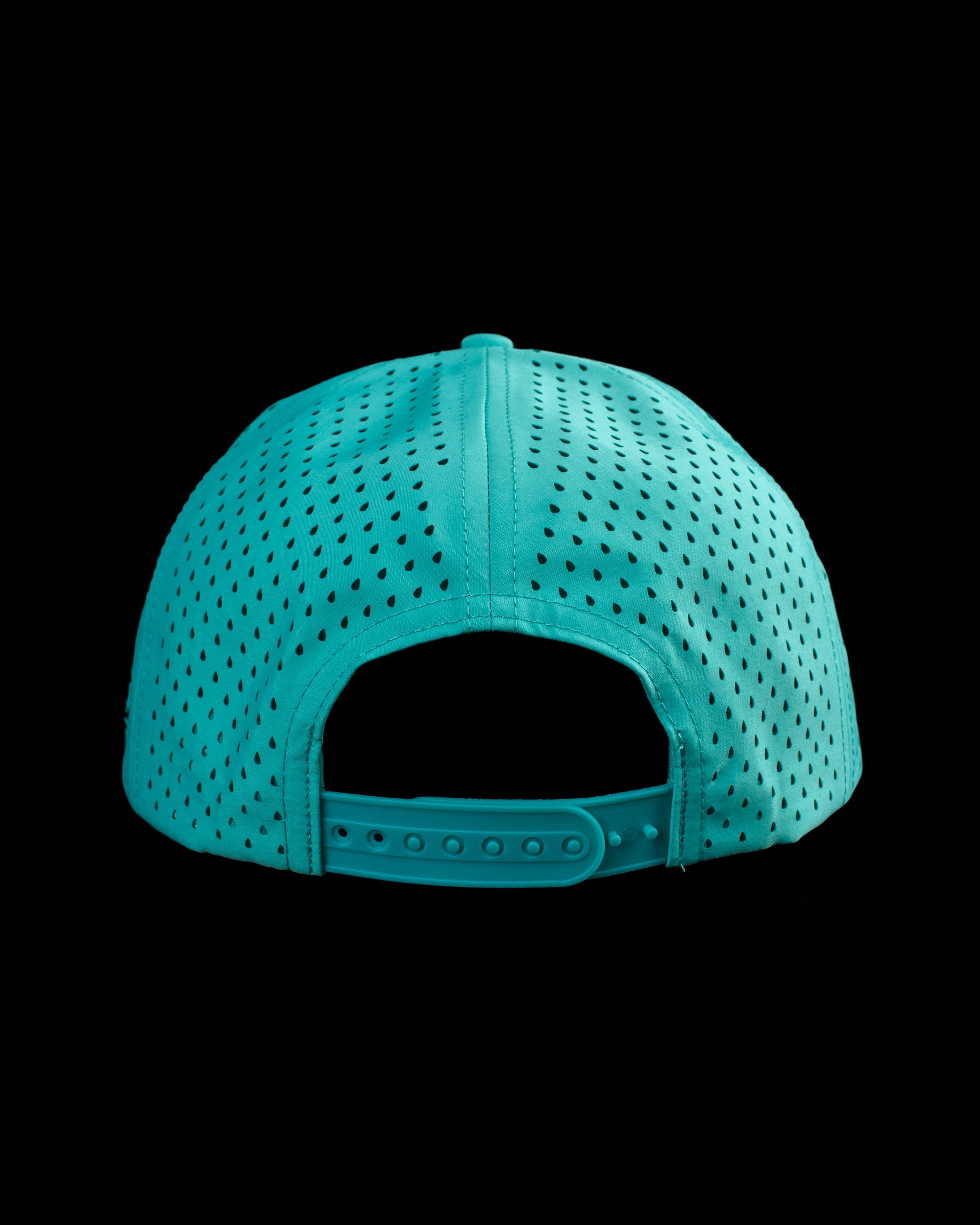 Palms Trio Snapback Rope Hat - Mint