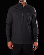 Men's Performance Q-Zip - Blackout