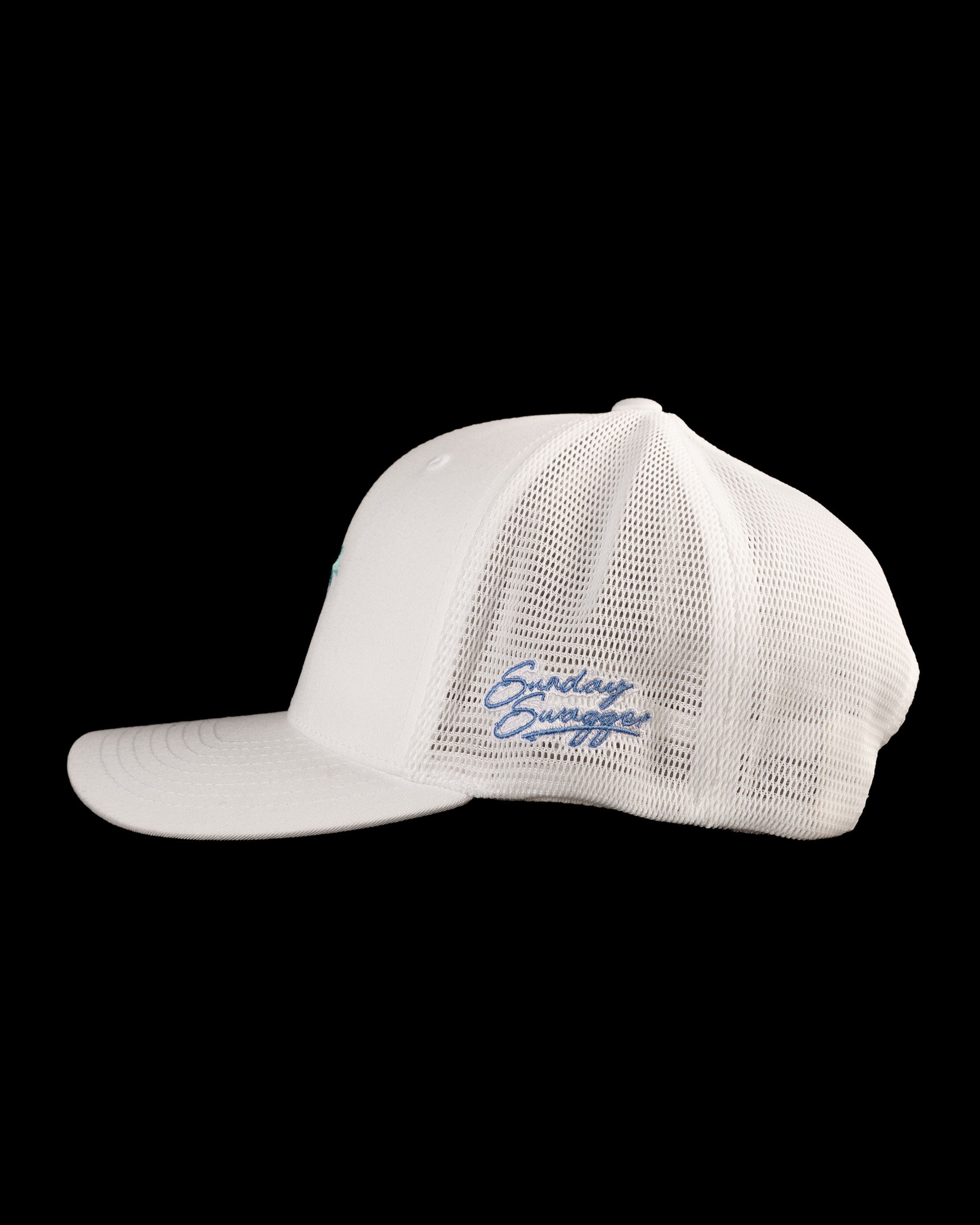 Palms Flexfit Snapback Hat - White