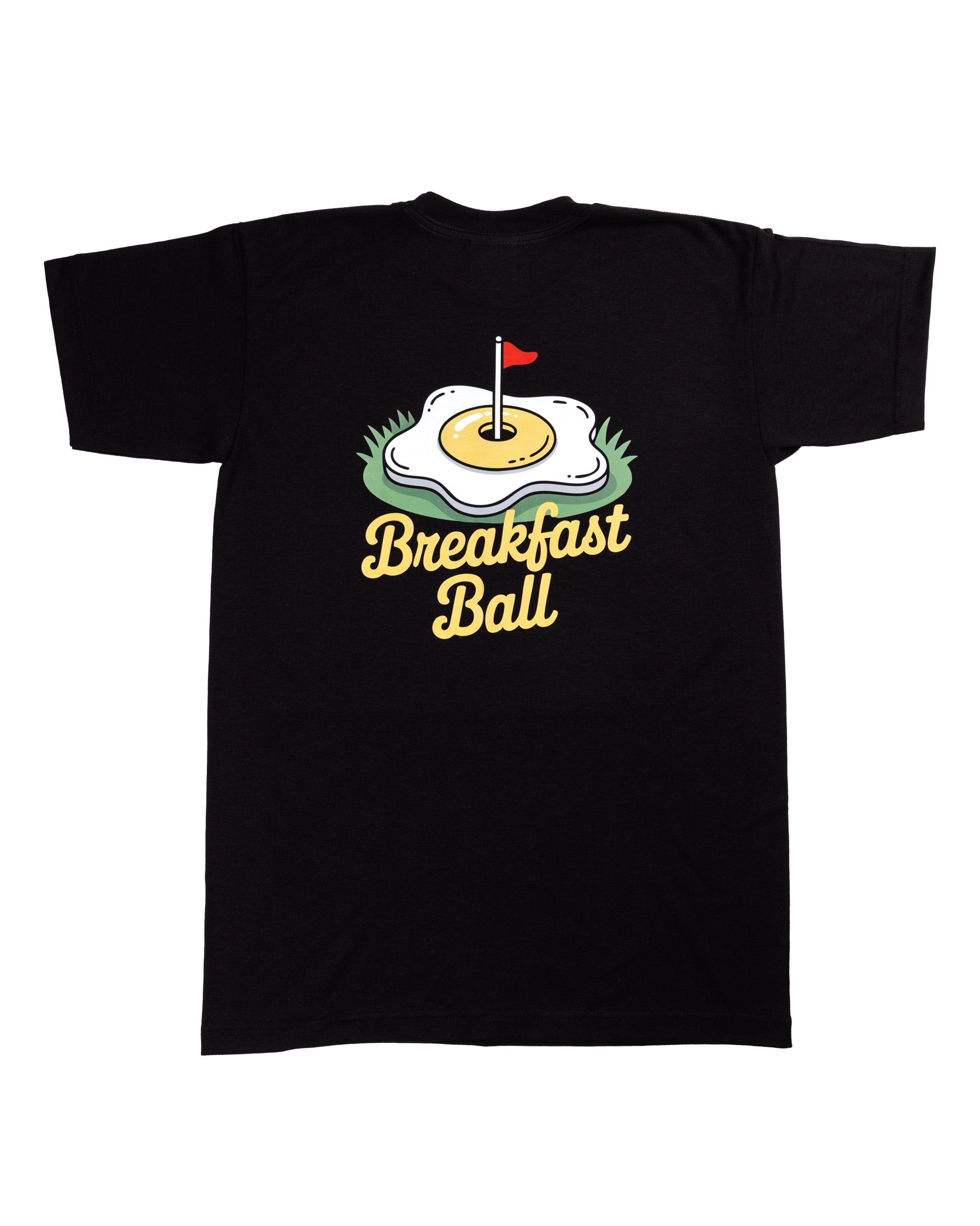 Breakfast Ball T-Shirt - Black