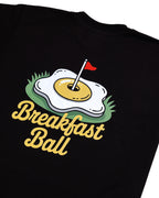 Breakfast Ball T-Shirt - Black