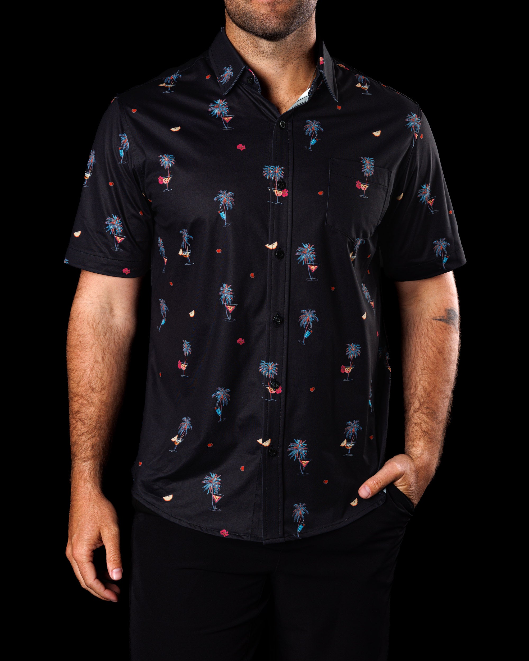 Cocktail Hour Button Up 2.0