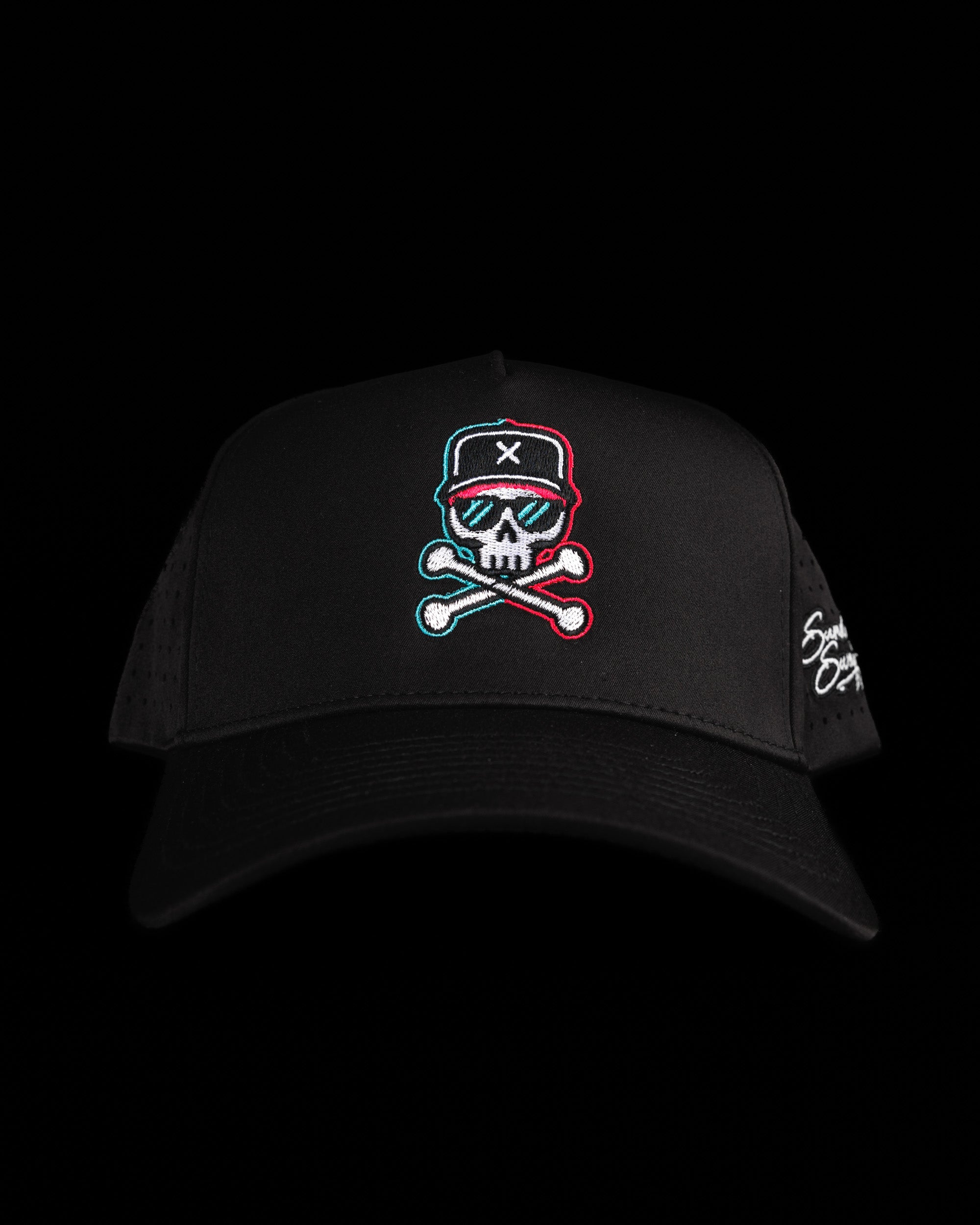 Dead Cool Snapback Hat - Black