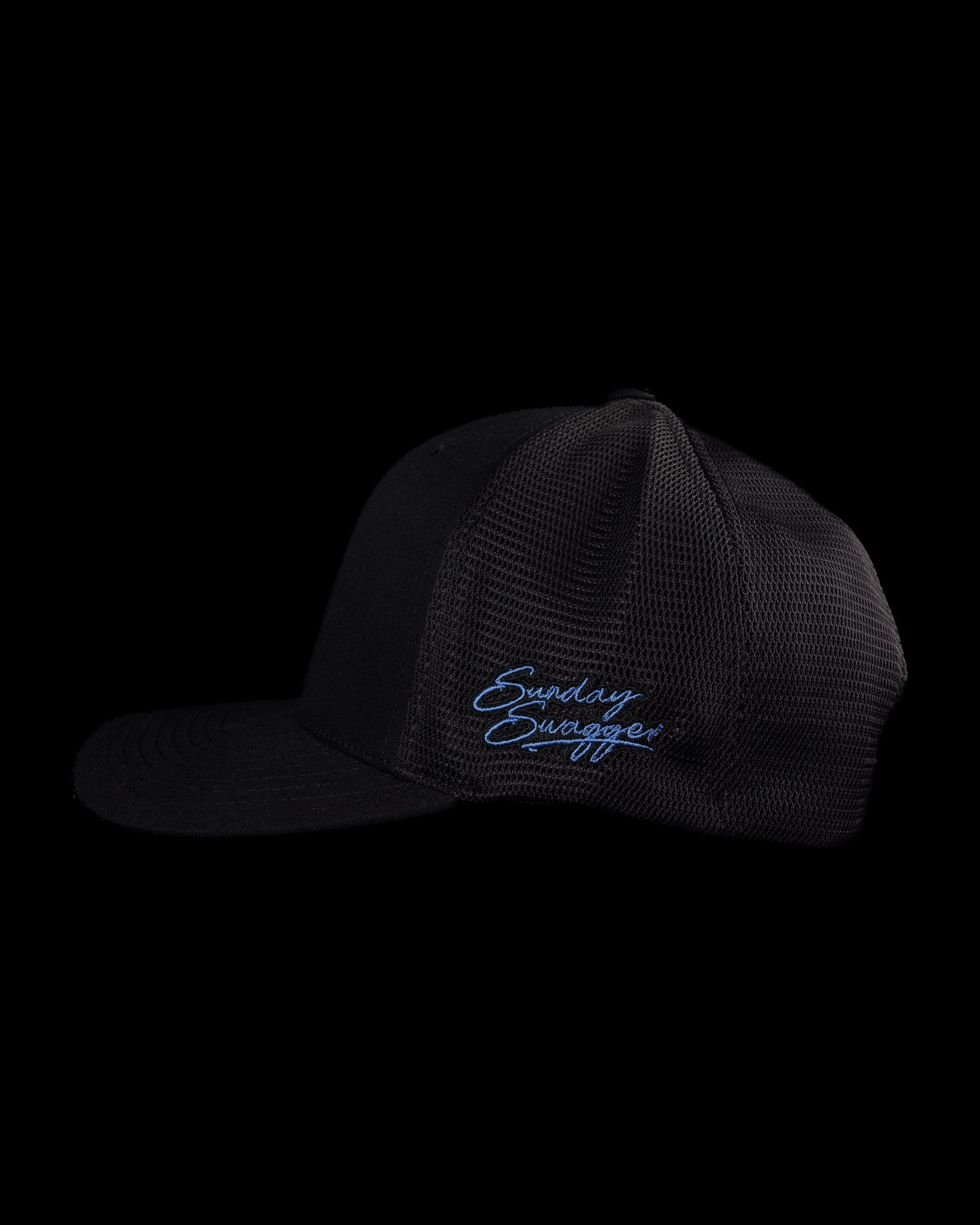 Palms Flexfit Snapback Hat - Black