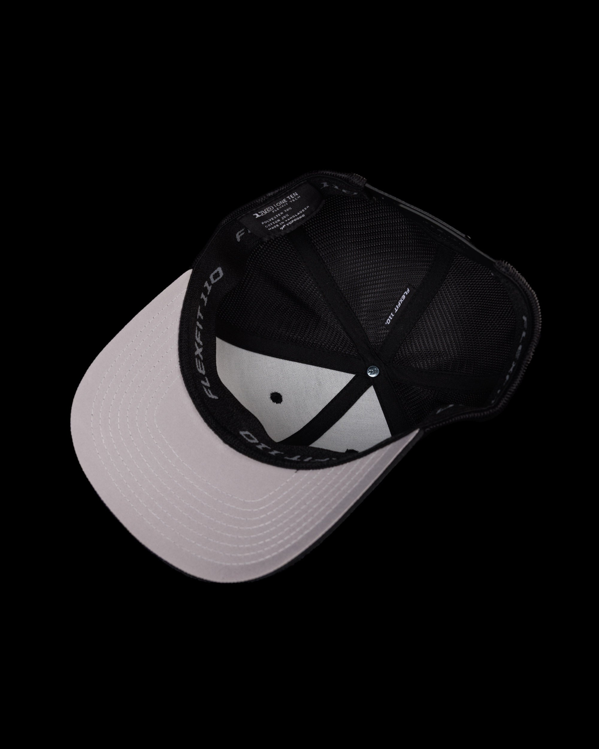 Palms Flexfit Snapback Hat - Black