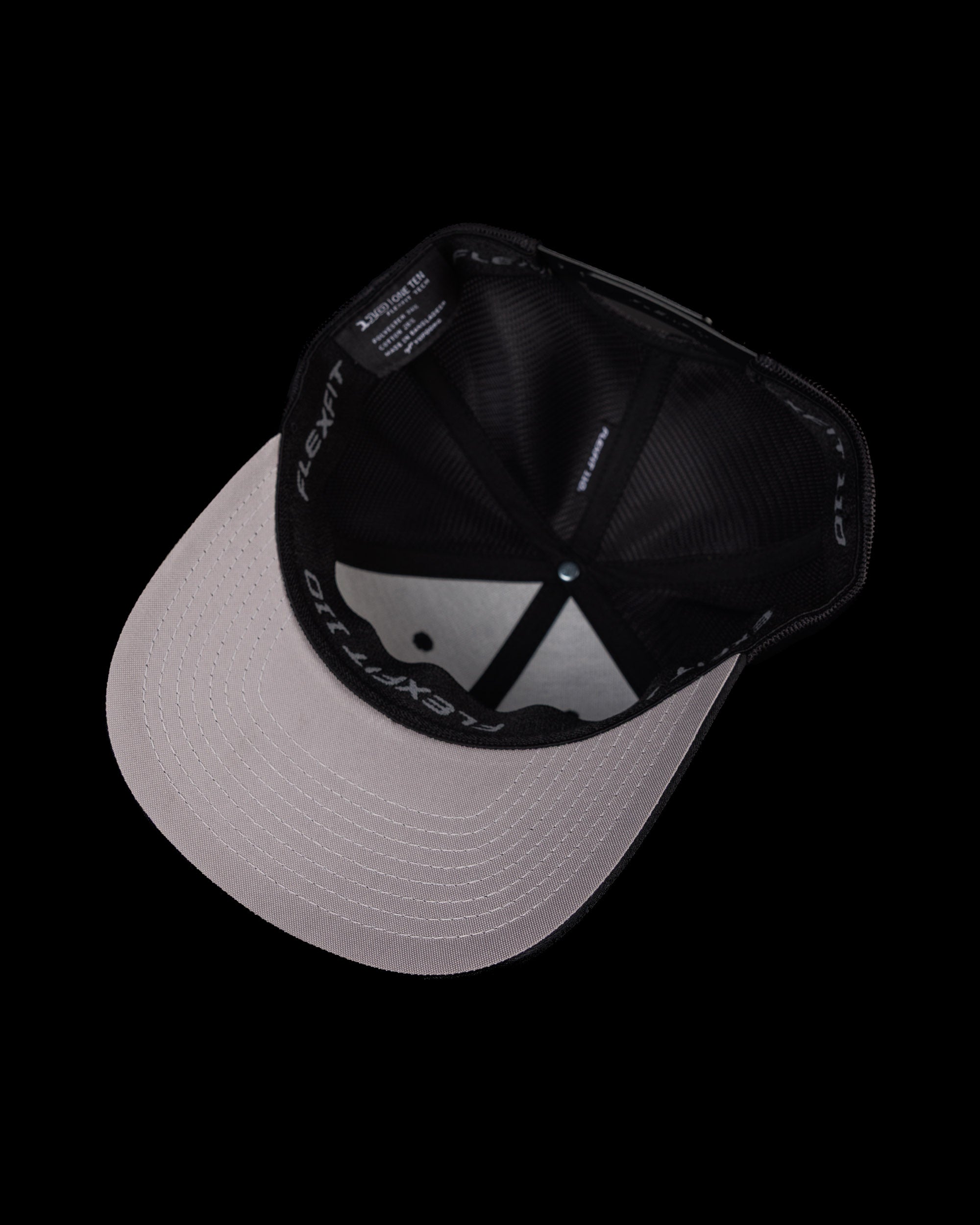Neon Palms Flexfit Snapback Hat - Black