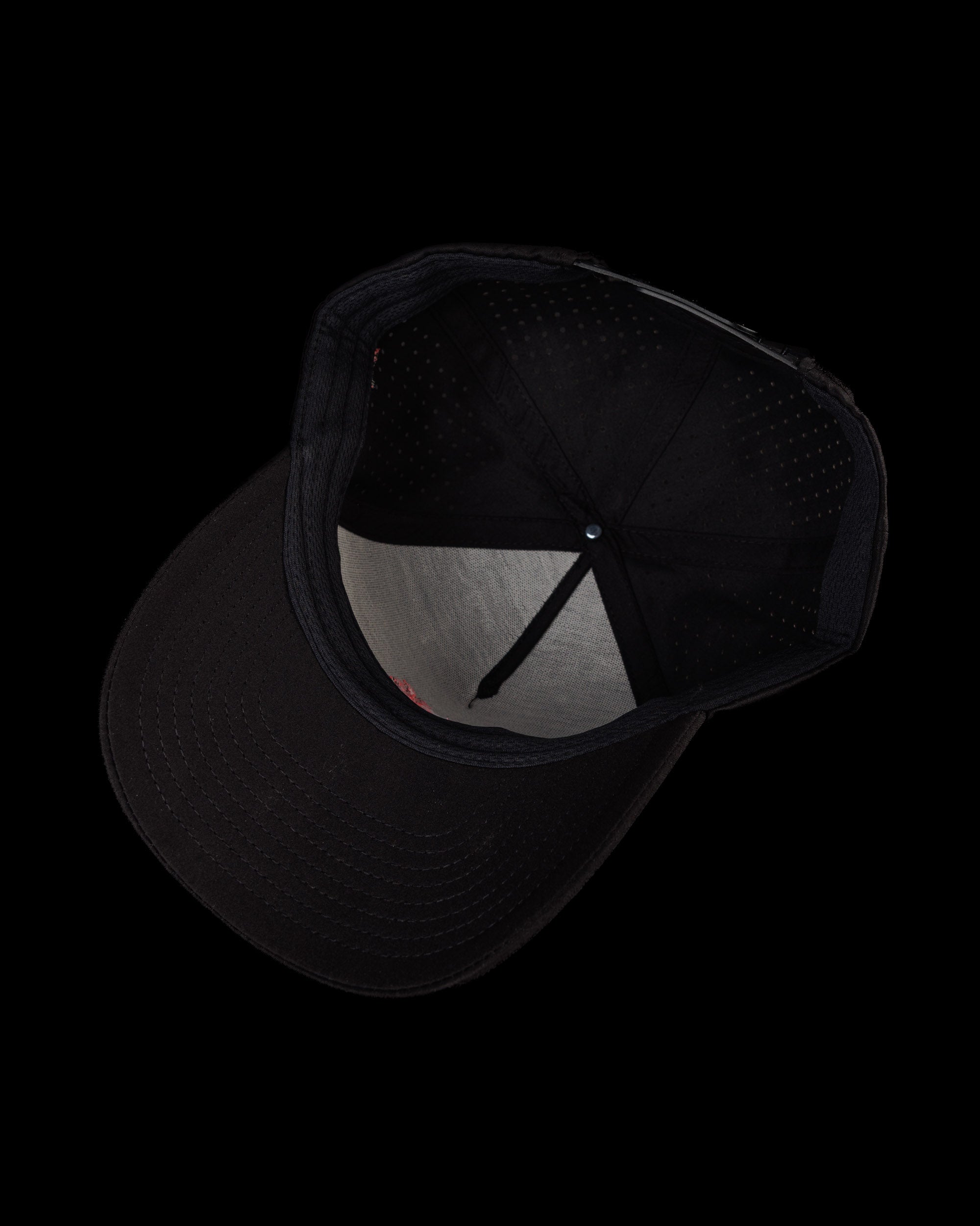 Neon Palms Snapback Hat - Black
