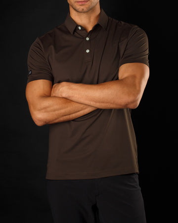 【SUNSEA】 Small-Polo 22ss espresso-weekday-4x5-