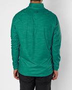 Men's Performance Q-Zip - Evergreen