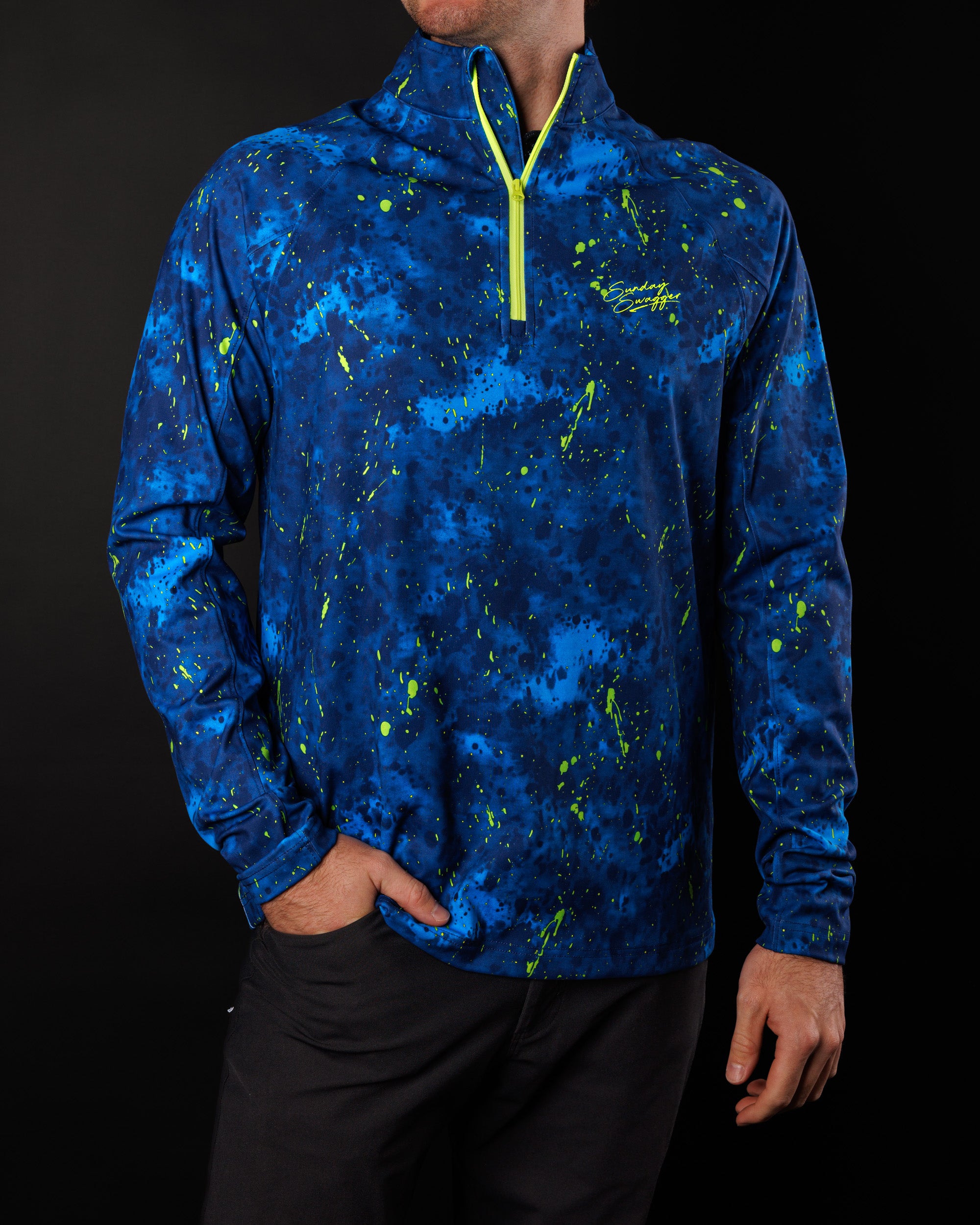 Men's Performance Q-Zip - Flare