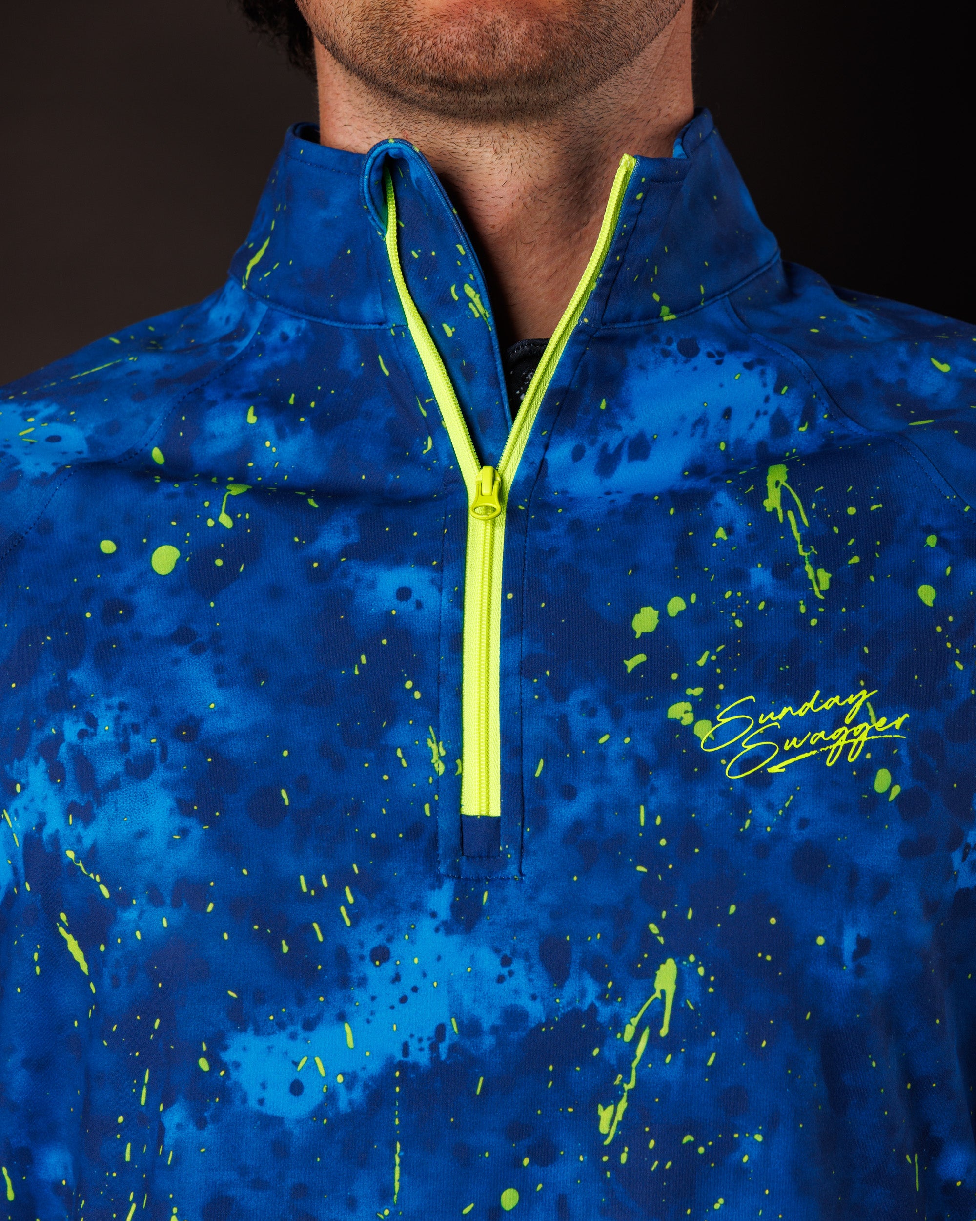 Men's Performance Q-Zip - Flare
