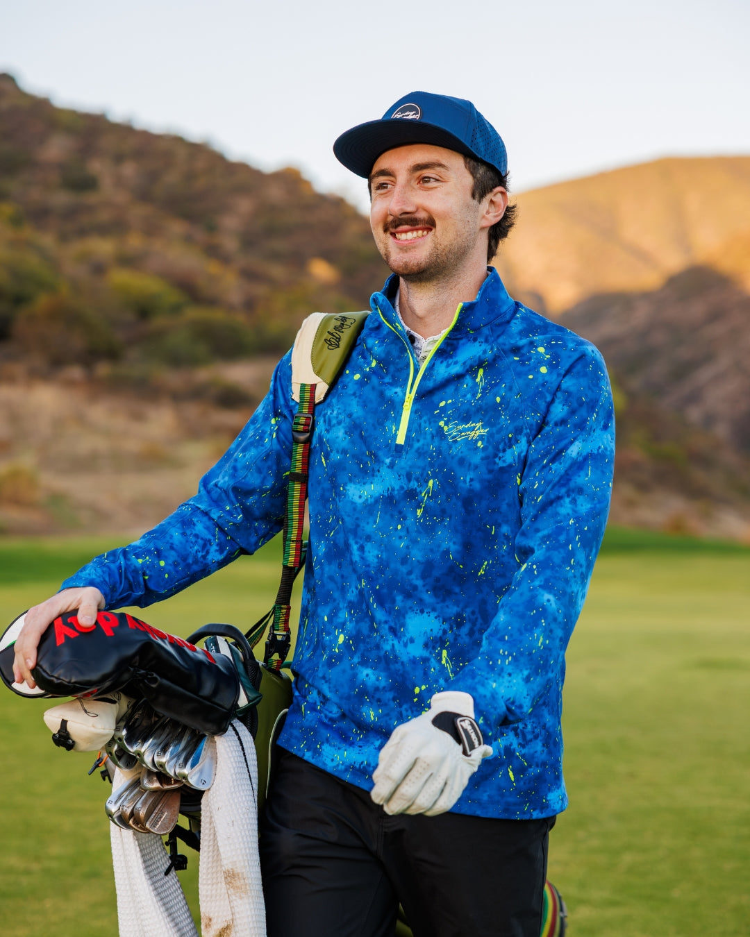 Men's Performance Q-Zip - Flare