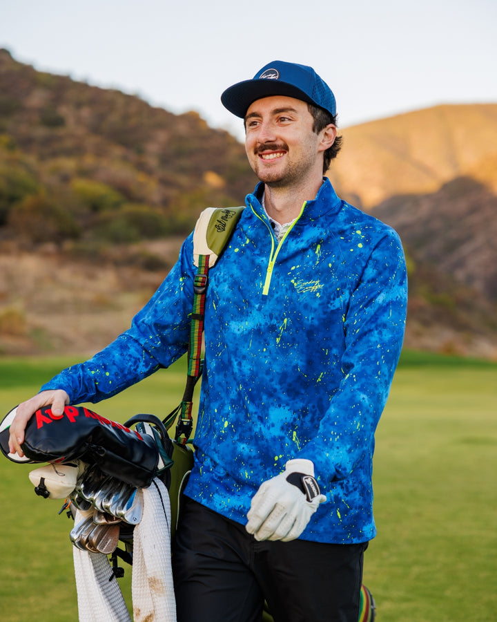 Men's Performance Q-Zip - Flare