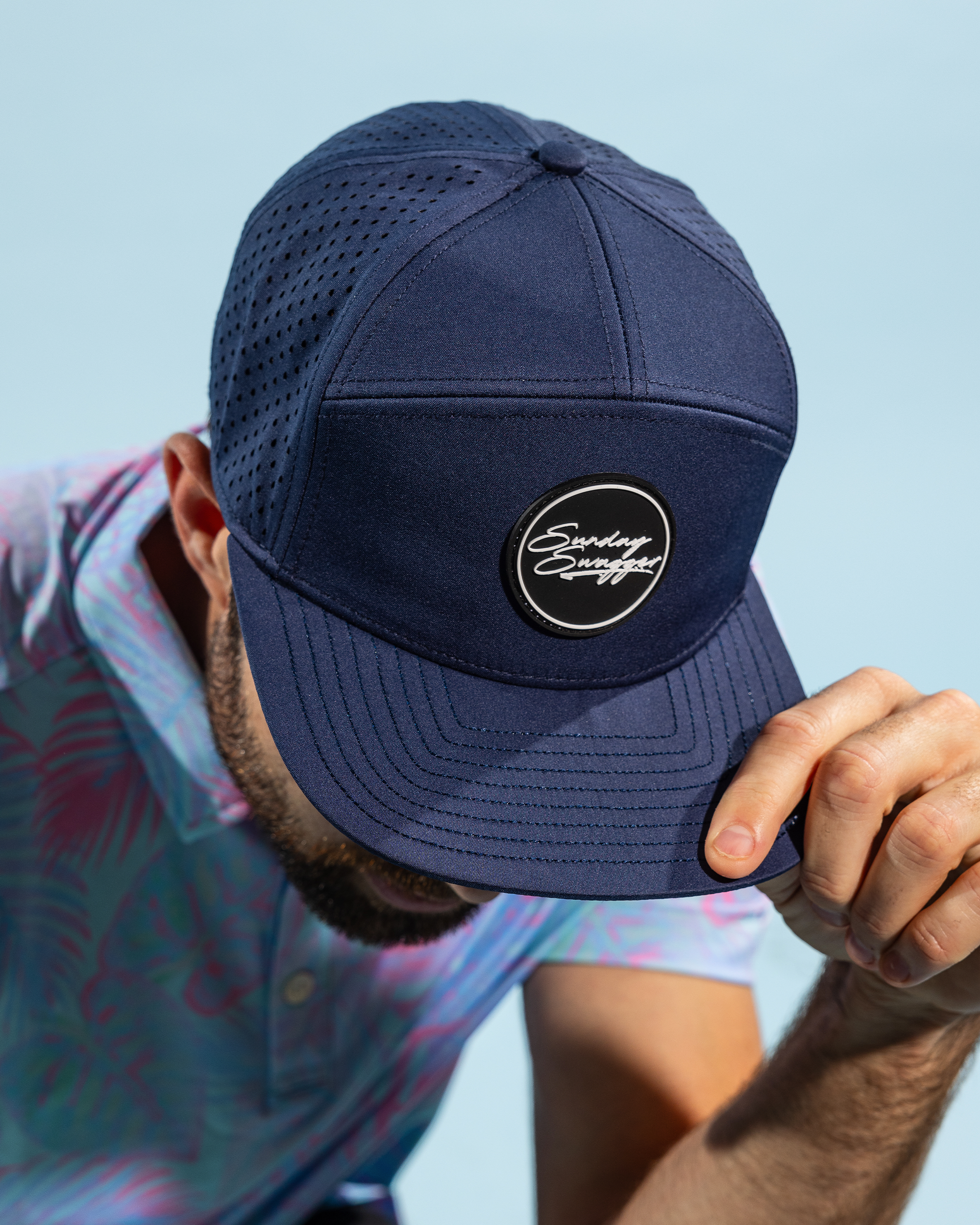 Swagger Flat Bill - Navy