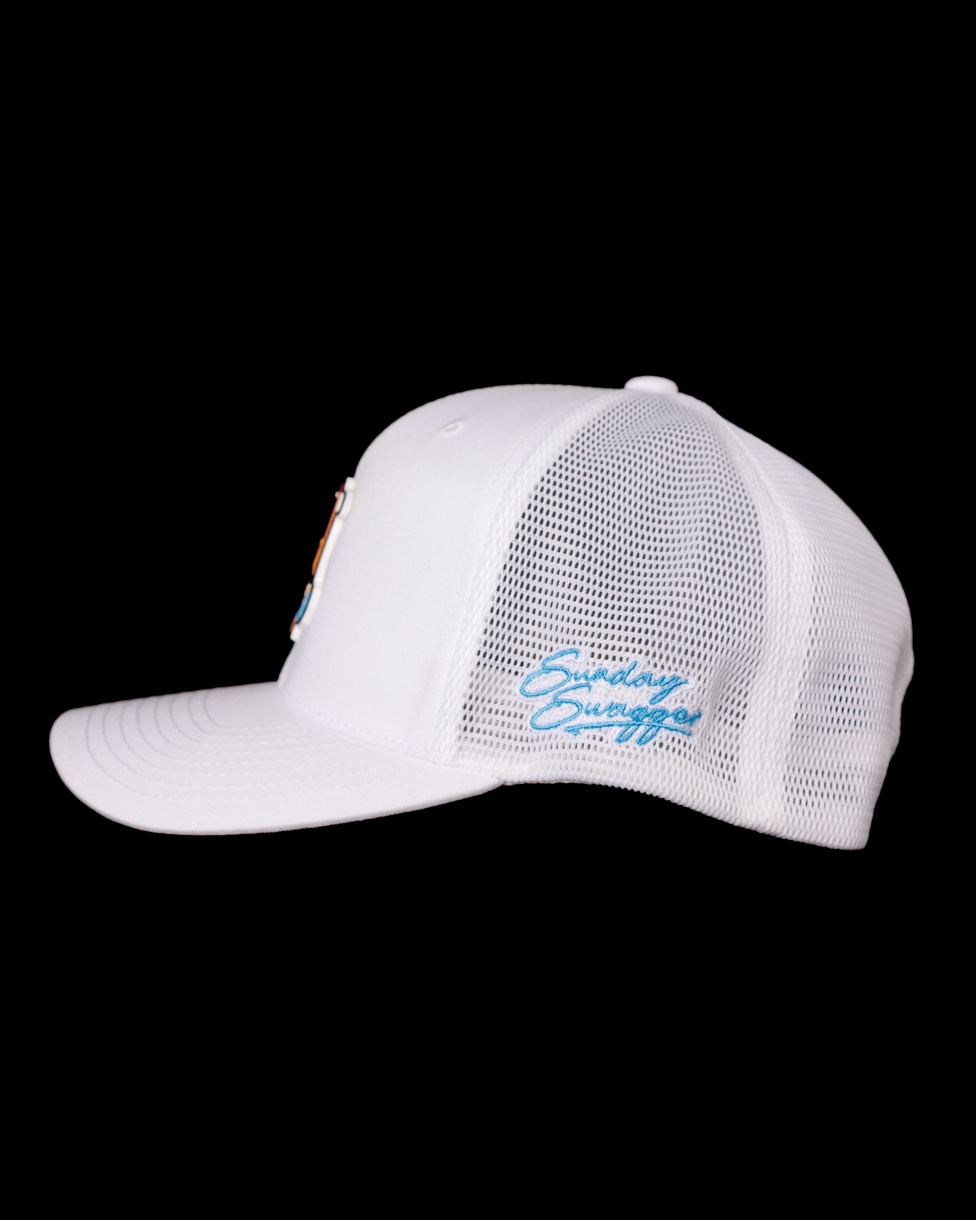 Glizzy Flexfit Snapback Hat - White