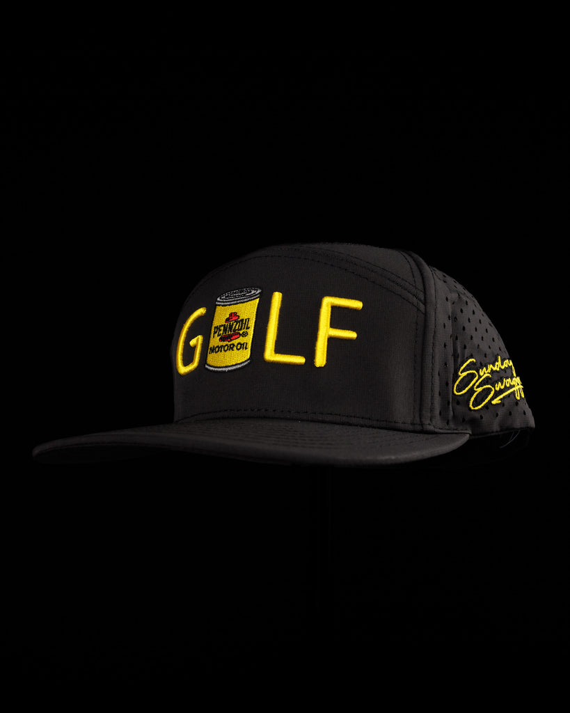 Pennzoil® Flat Bill Hat - Golf – Sunday Swagger