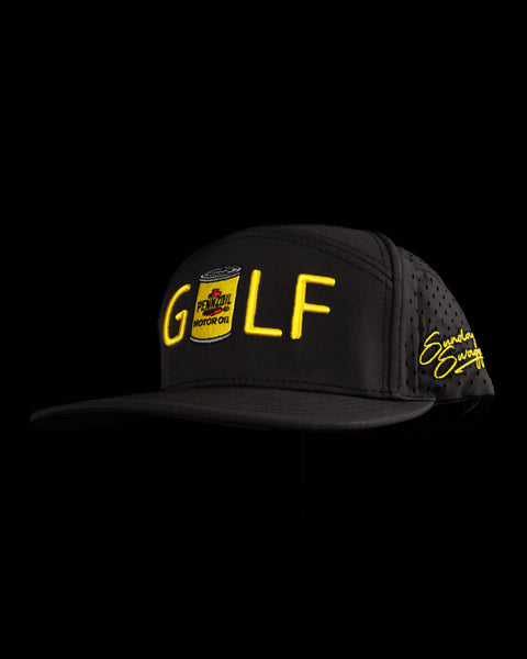 Pennzoil® Flat Bill Hat - Golf – Sunday Swagger