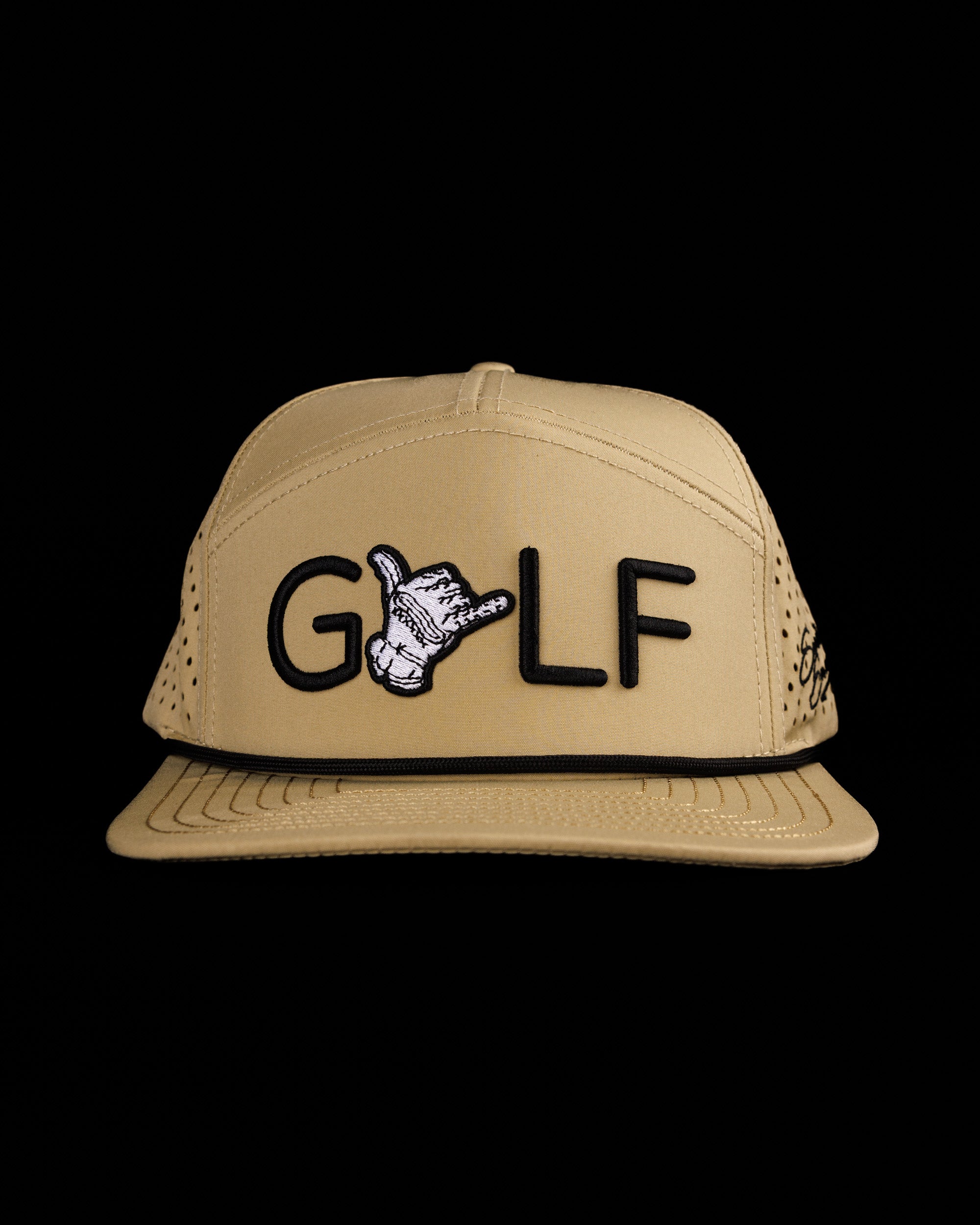 GOLF Snapback Hat - Tan