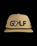 GOLF Snapback Hat - Tan