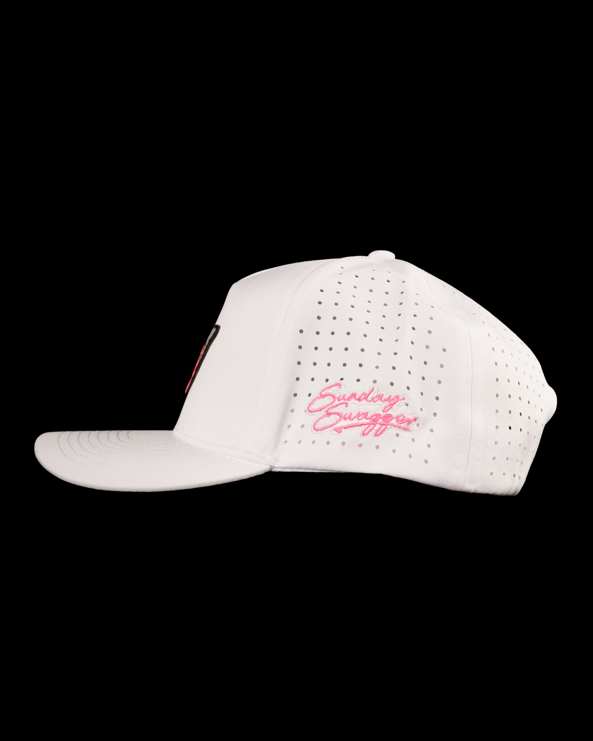 Golf Shaka Hat - Neon Pink