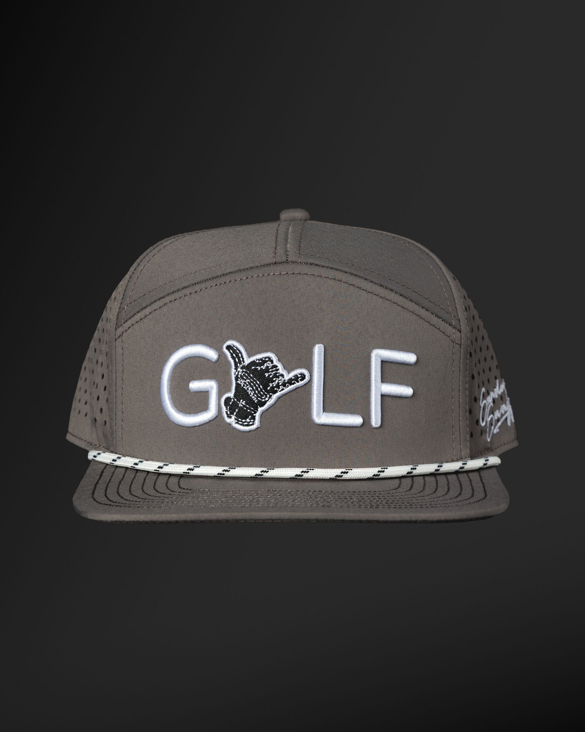 GOLF Snapback Hat - Charcoal
