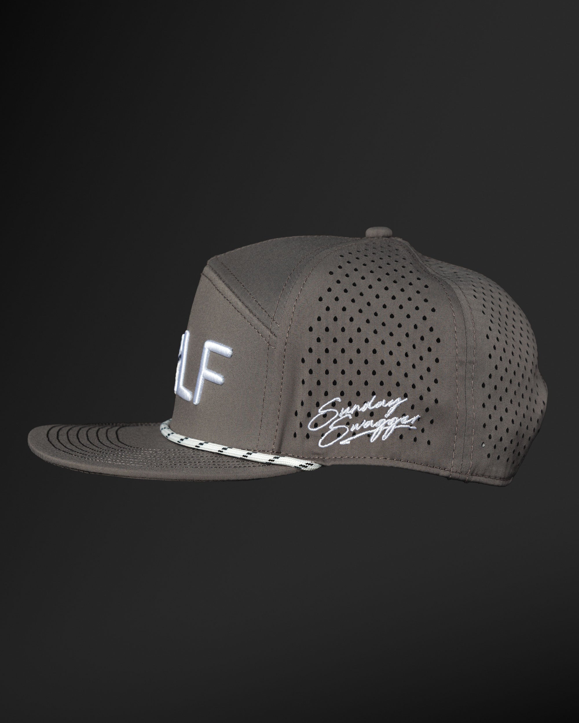 GOLF Snapback Hat - Charcoal