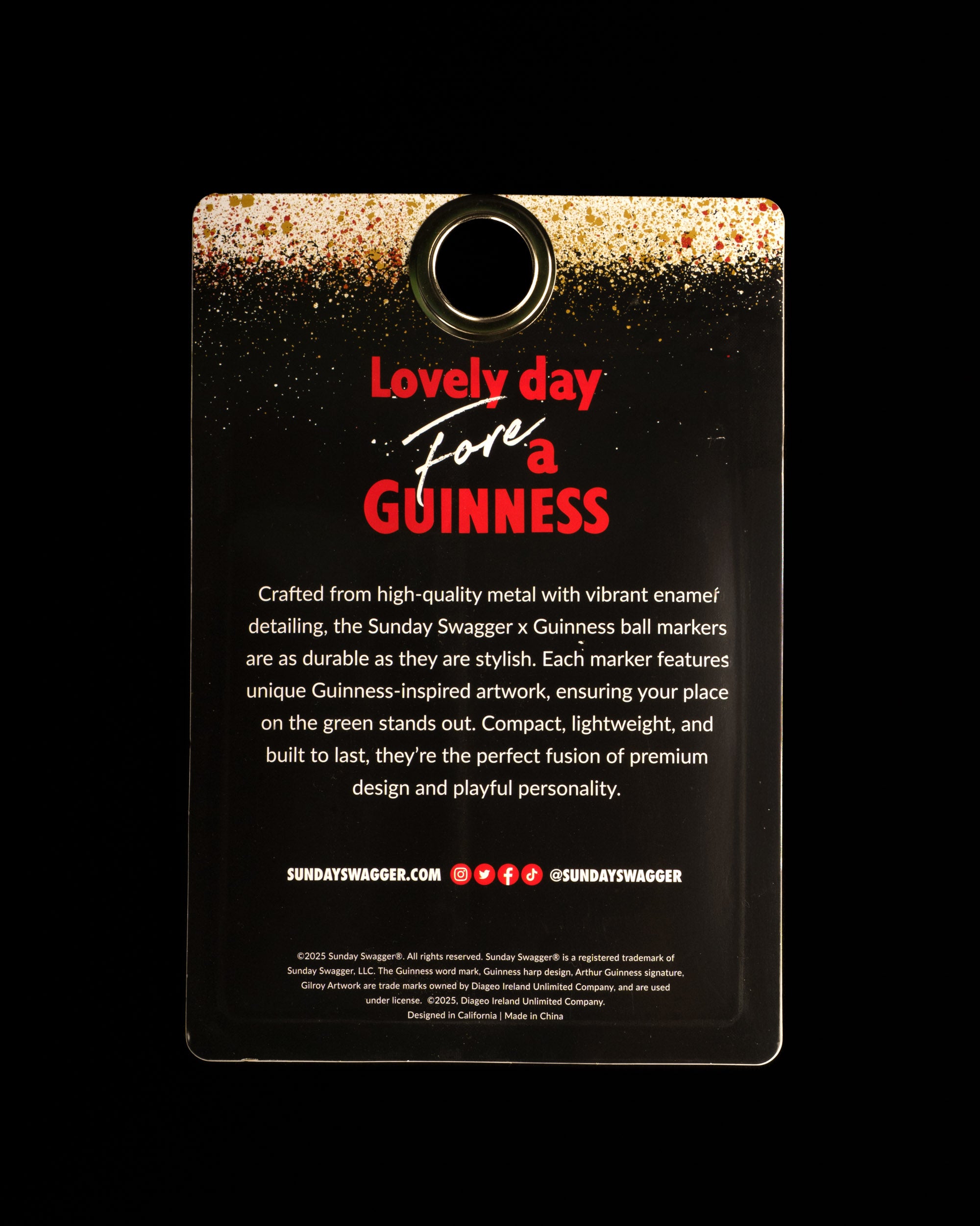 Guinness® Ball Markers - Gilroy Animals (4-Pack)