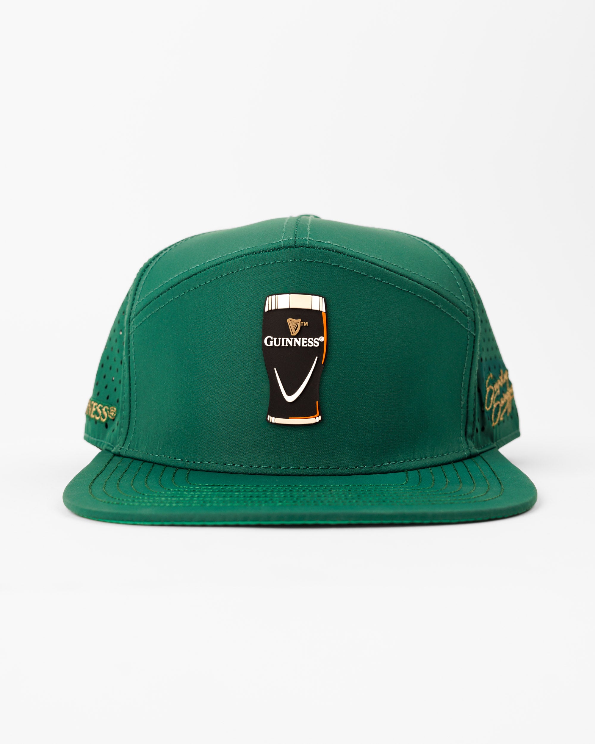 Guinness® Flat Bill Hat – Drafted – Green
