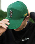 Guinness® Flat Bill Hat – Drafted – Green