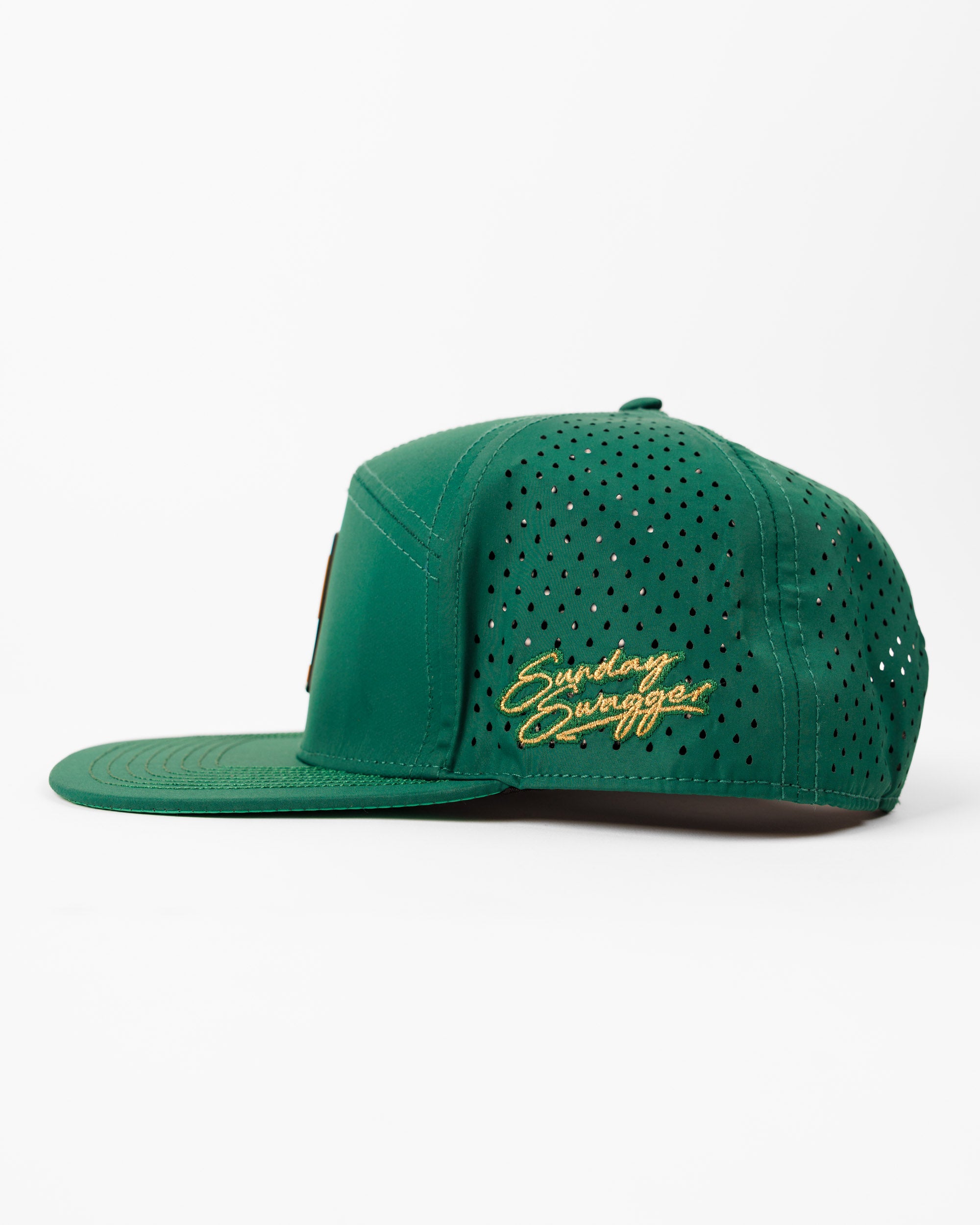 Guinness® Flat Bill Hat – Drafted – Green