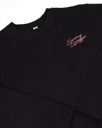 Hang Loose Crewneck - Black/Peach