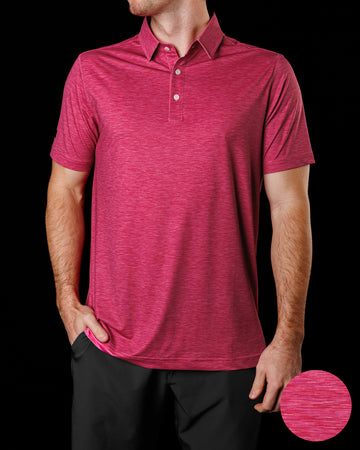 ChillTech Harbor Heat| Sunday Swagger Golf Polo