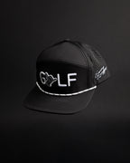 GOLF Snapback Hat - Black
