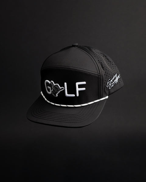 GOLF Snapback Hat - Black – Sunday Swagger