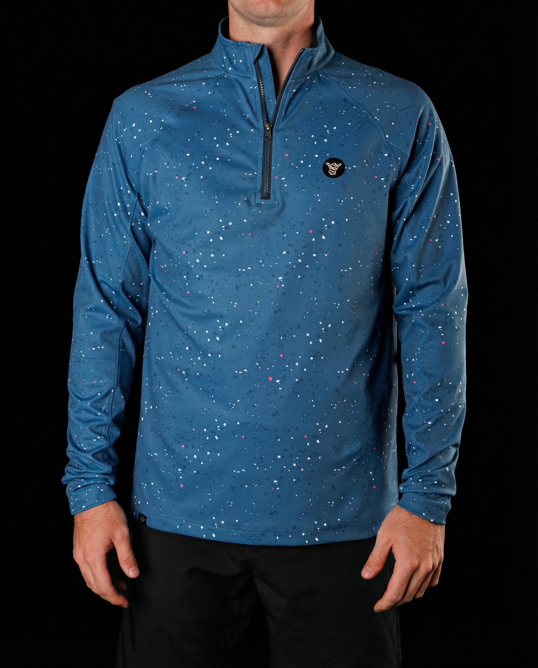 Men's Performance Q-Zip - Asteroid