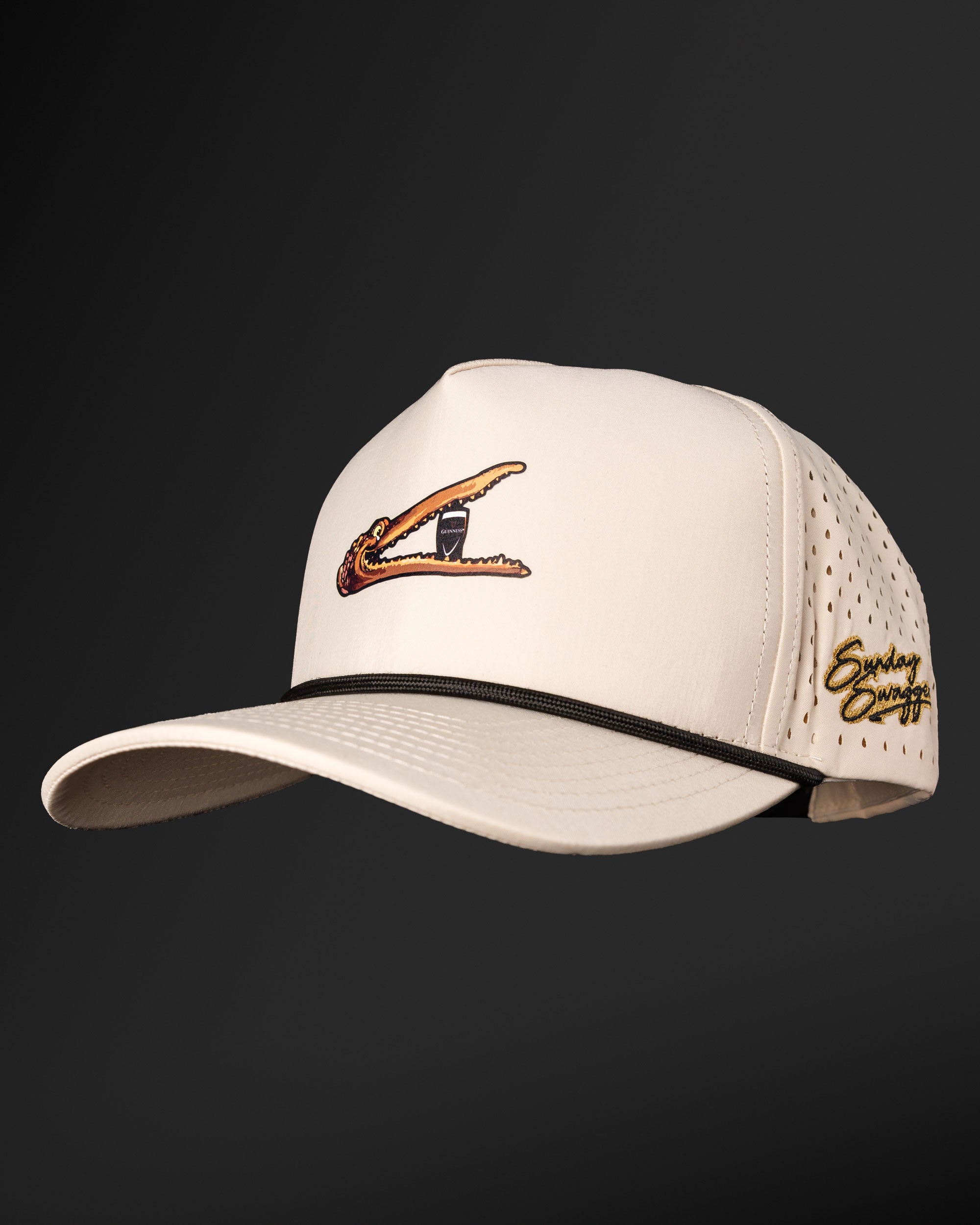 Guinness® Snapback Hat - In Awhile, Crocodile