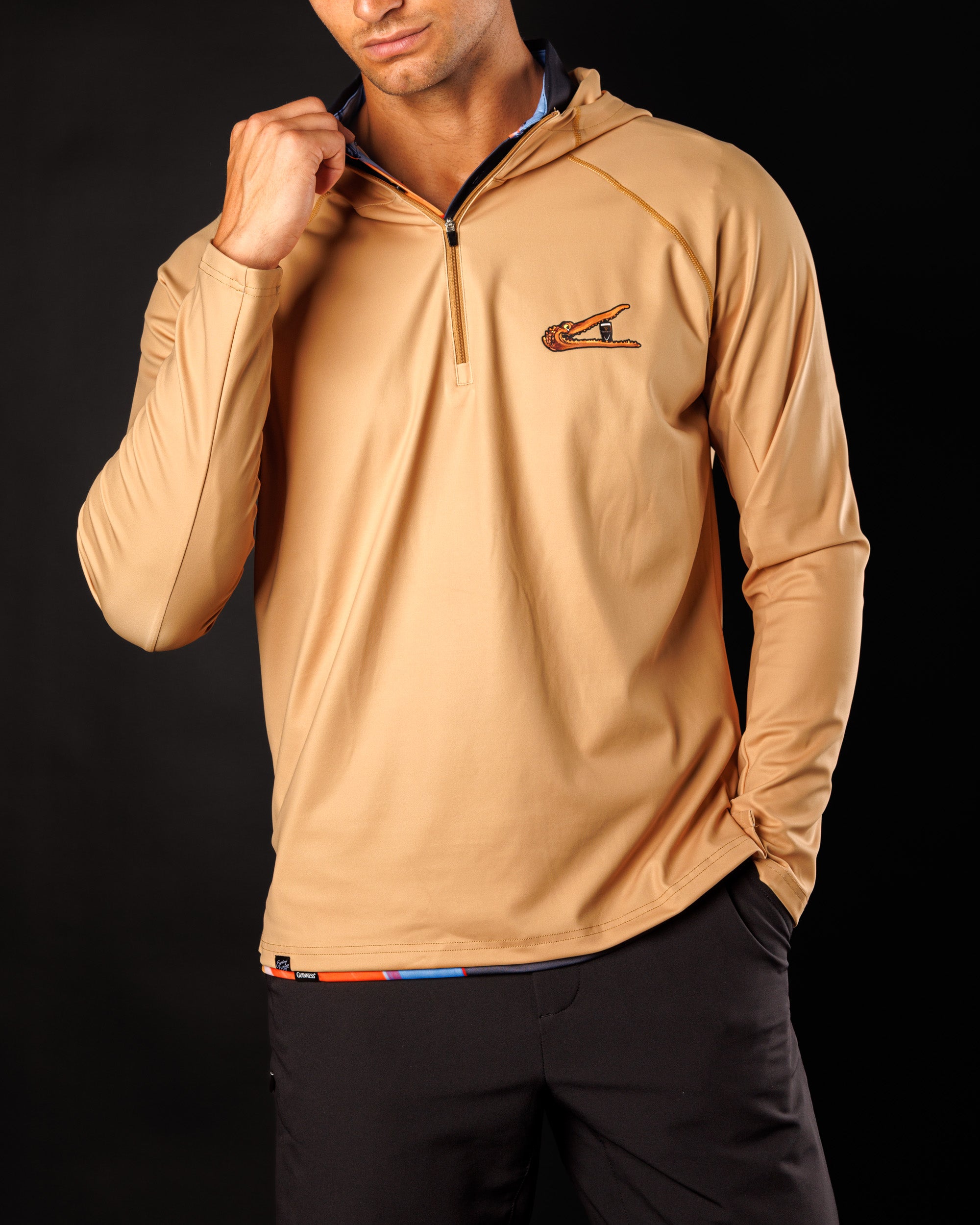 In Awhile, Crocodile | Guinness® Mens Performance Hoodie