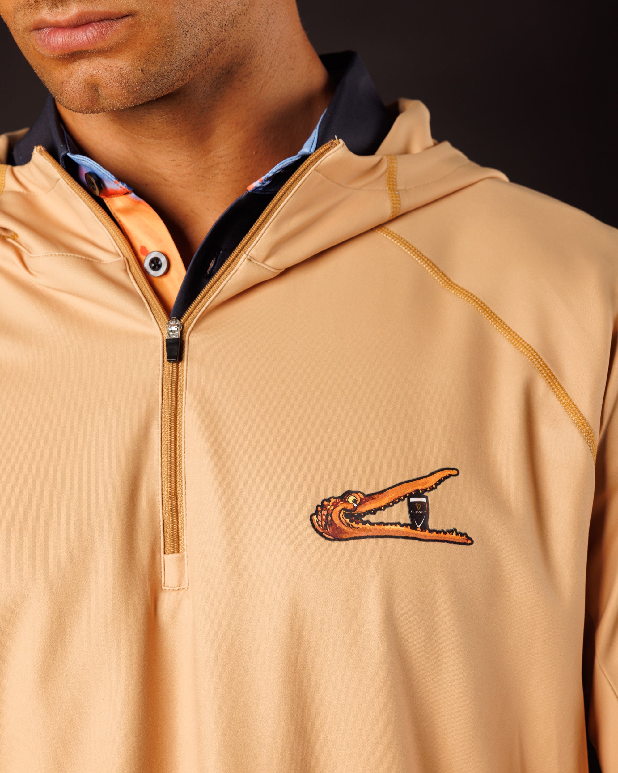 In Awhile, Crocodile | Guinness® Mens Performance Hoodie