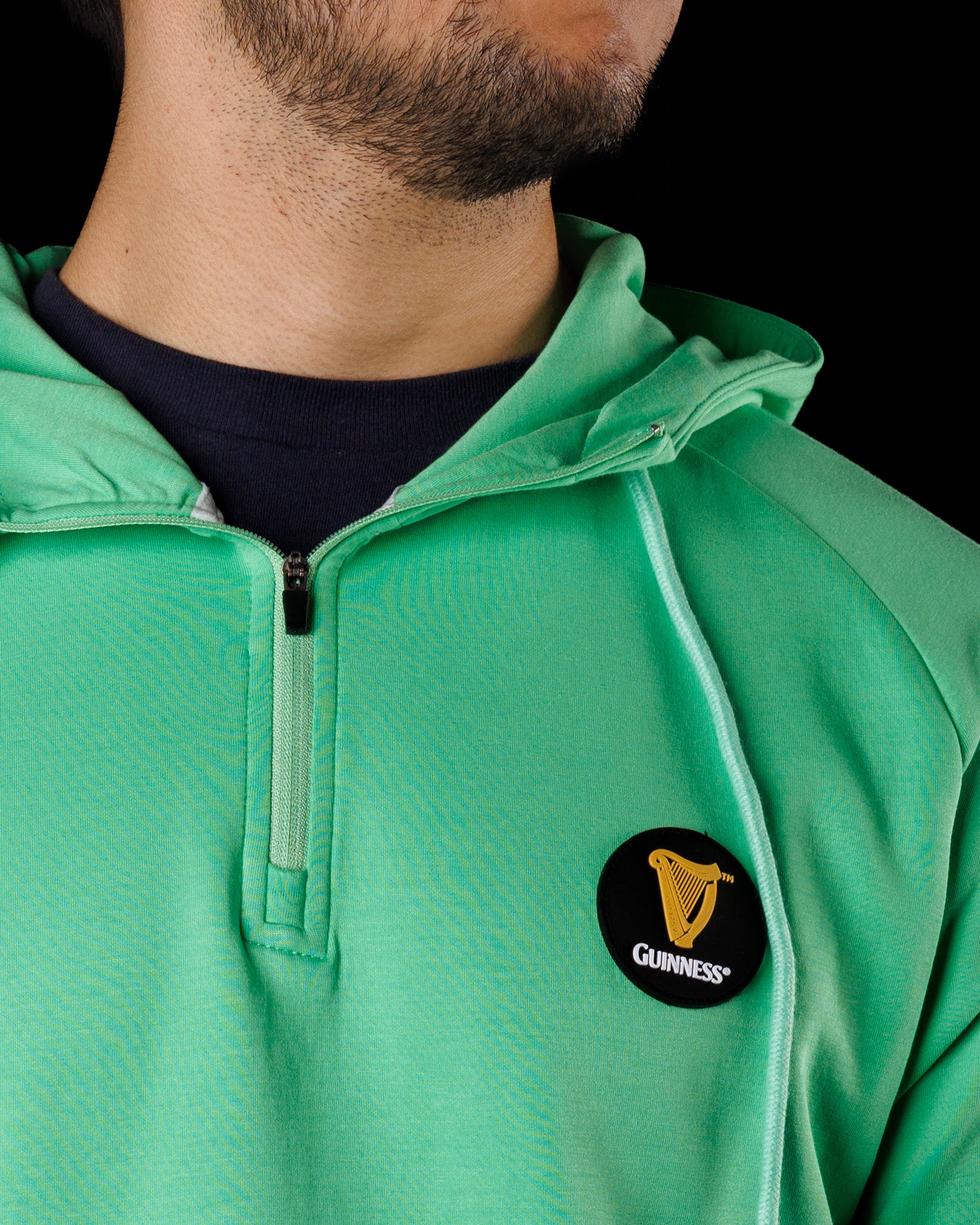 Juniper | Guinness® Men's Ultra Q-Zip Hoodie