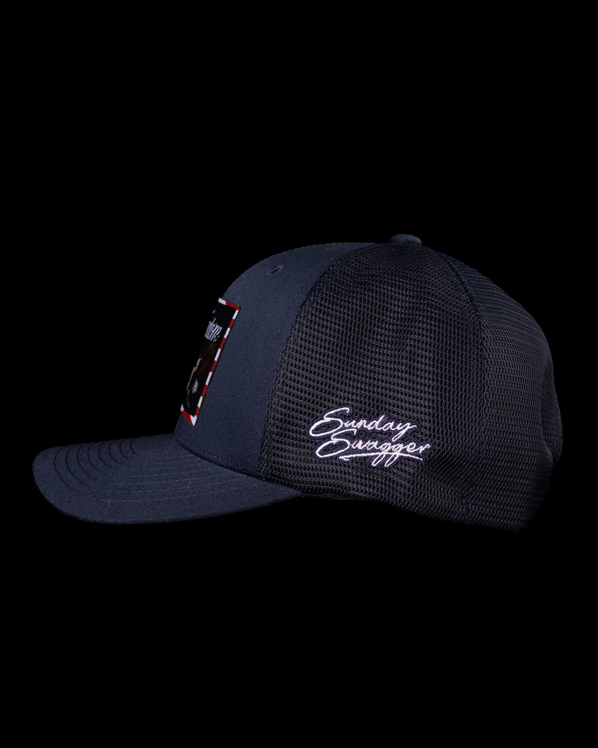 Let Freedom Swing Flexfit Snapback Hat - Navy