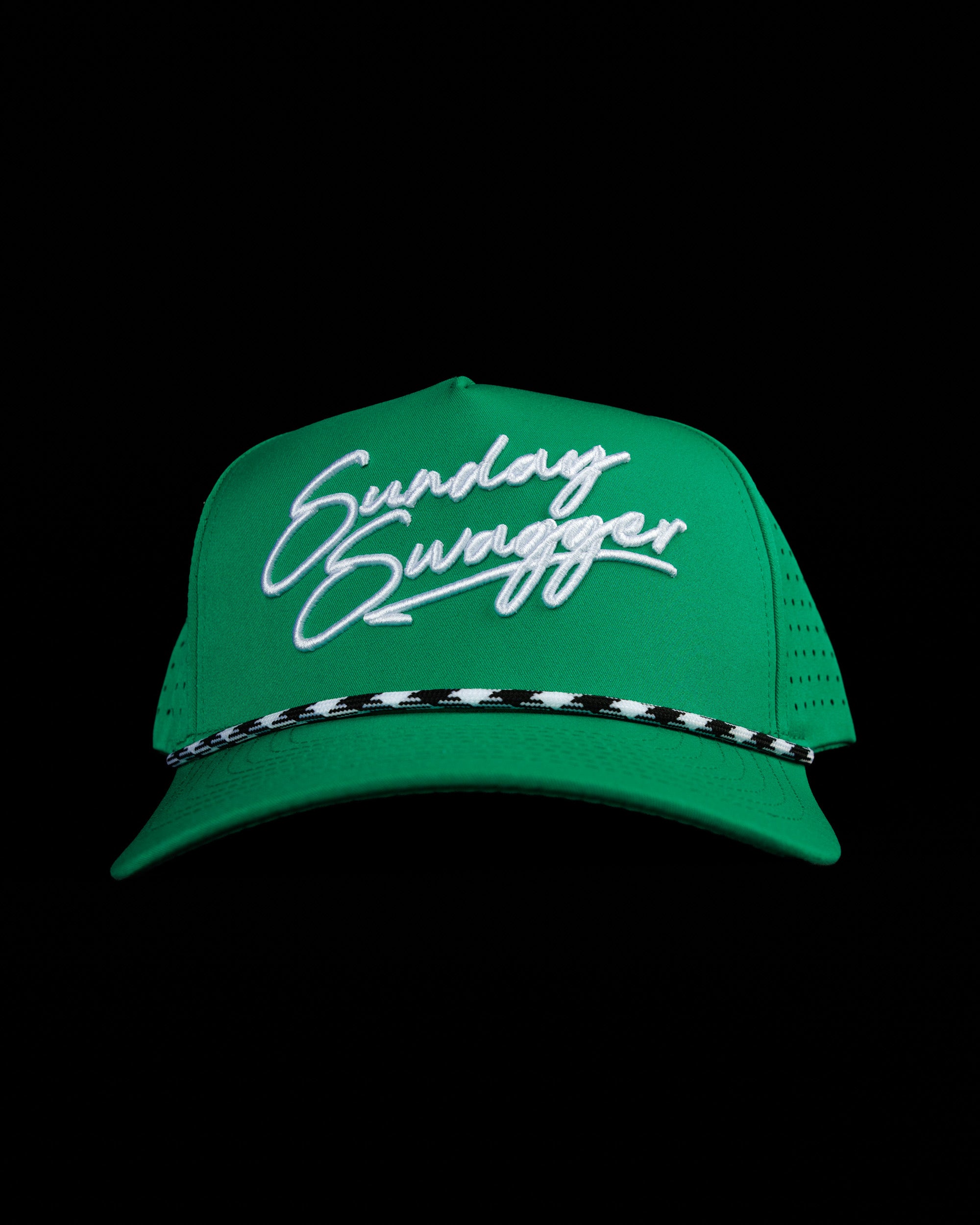 Swagger Snapback Rope Hat - Limelight