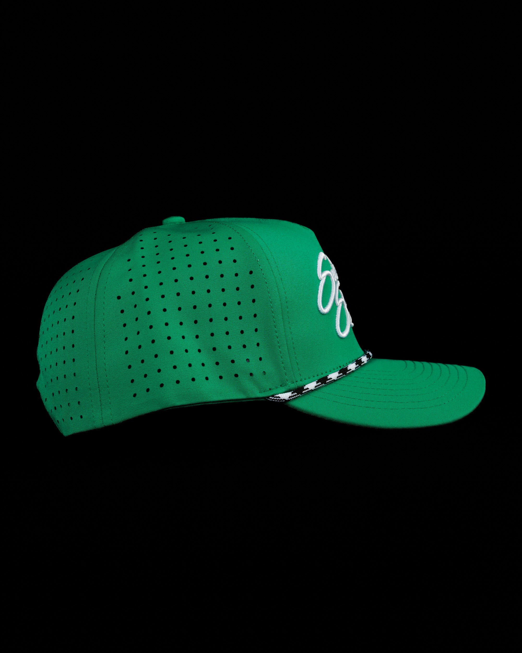 Swagger Snapback Rope Hat - Limelight