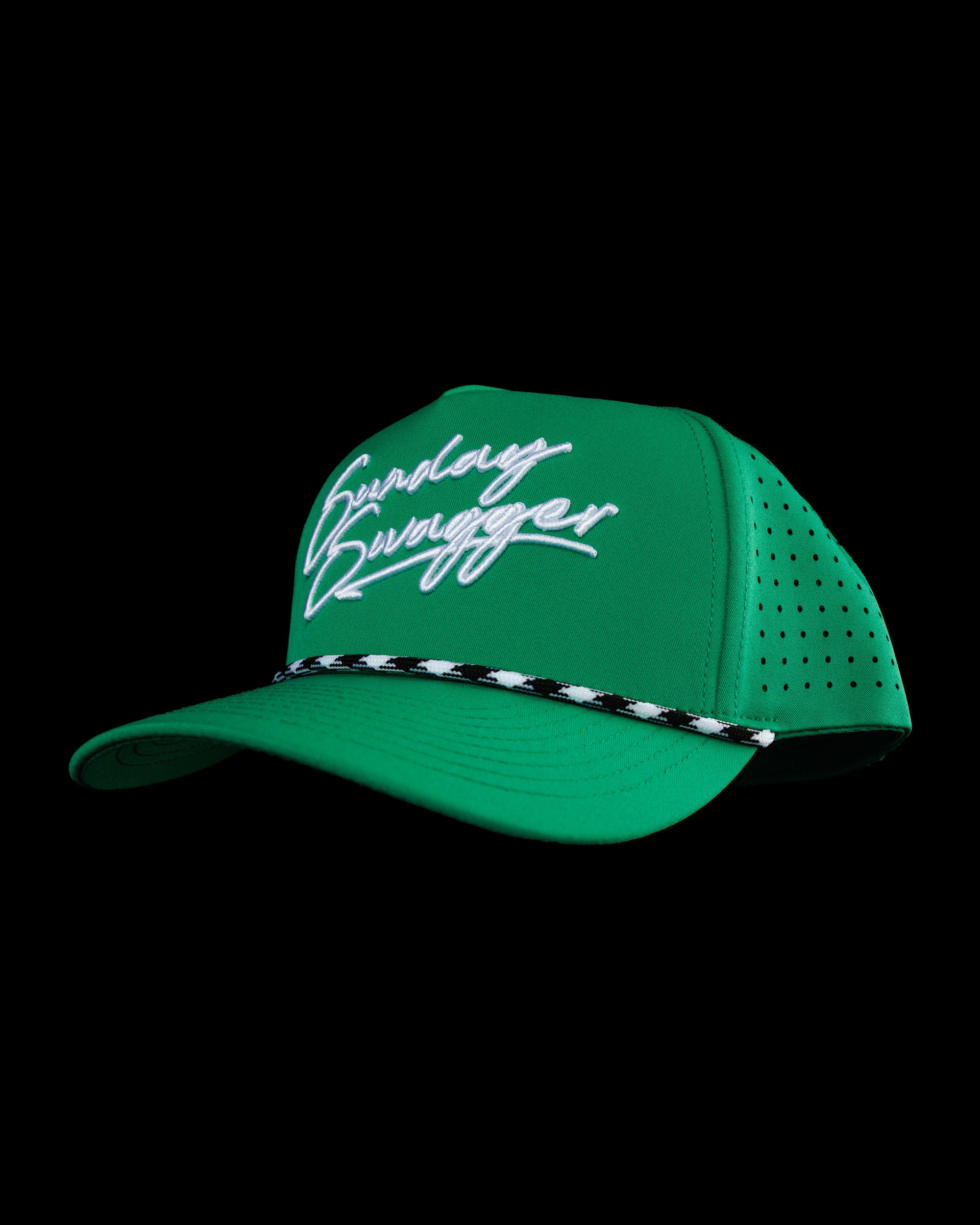 Swagger Snapback Rope Hat - Limelight